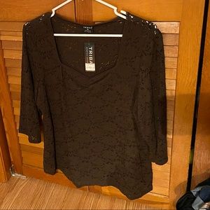 Tribal top. Brand new.